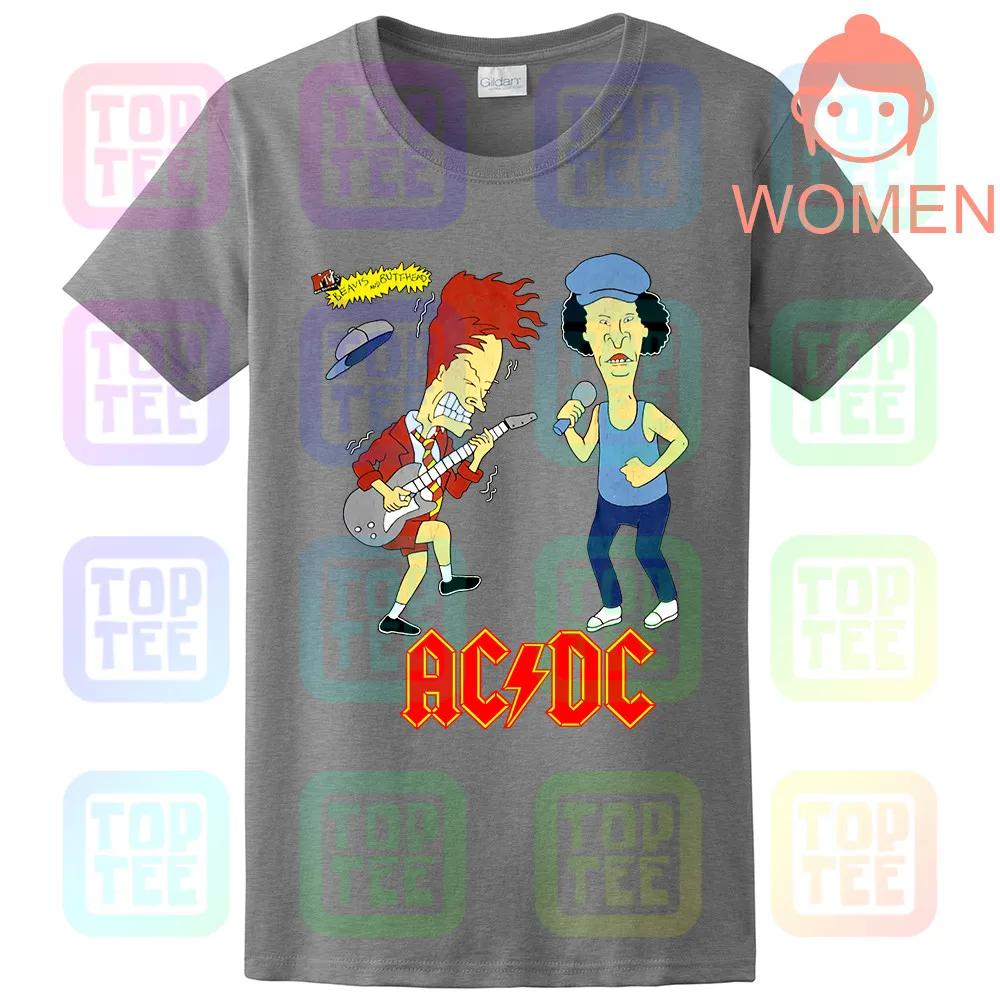 Ограниченная серия! 1996 AC/DC Beavis and Butthead футболка тяжелый ...