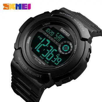 

SKMEI Fashion Sport Watch Men 5Bar Waterproof Chronograph Casual Watches Alarm Clock Digital Watch Relogio Masculino 1367