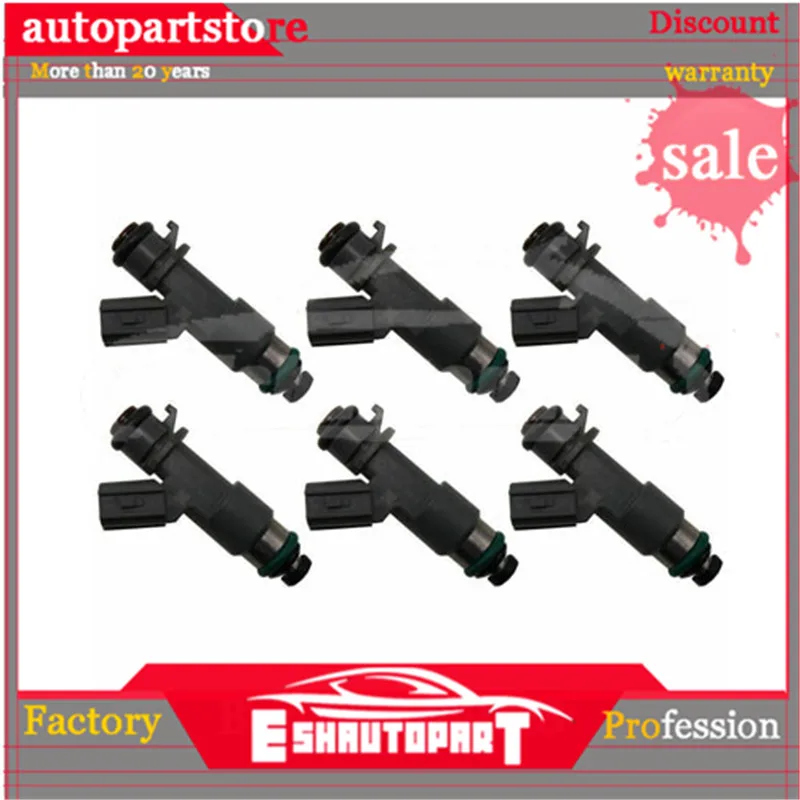 6 шт 16450-R70-A01 топливный инжектор для Acura MDX 2008~ 2010 RL 2009~ 2010 ZDX 2010 3.7L TL 2009~ 10 TSX 2010~ 2012 3.5L V6