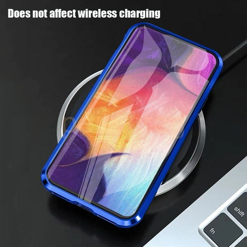 Double Sided Magnetic Metal Case For Samsung Galaxy S20 S10 S9 S8 Plus Note 10 Pro 8 9 A51 A71 A50 A70 A10 A20 A30 Glass cover Double Sided Magnetic Metal Case For Samsung Galaxy S20 S10 S9 S8 Plus Note 10 Pro 8 9 A51 A71 A50 A70 A10 A20 A30 Glass cover