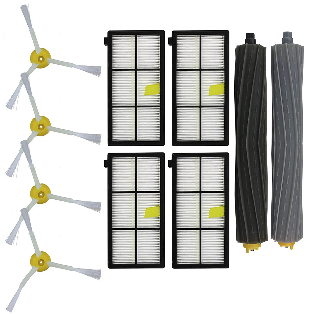 

Sweeping Robot Accessory Set Combo for iRobot Roomba 800 866 876 900 spinning side brush vac filter set of brush