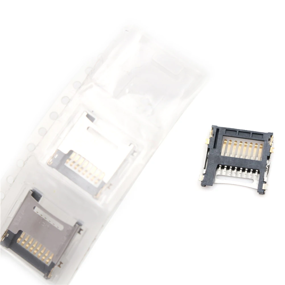10 шт. Новый Push-Push Тип TransFlash TF Micro SD карты гнездо адаптера автоматический разъем