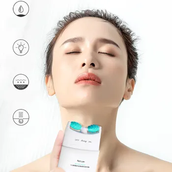 

120ml Double Roller V-Type Neck Cream Massager Smooth Skin Neck Cream Remove Neckline Wrinkle Lifting Firming Neck#0630G40