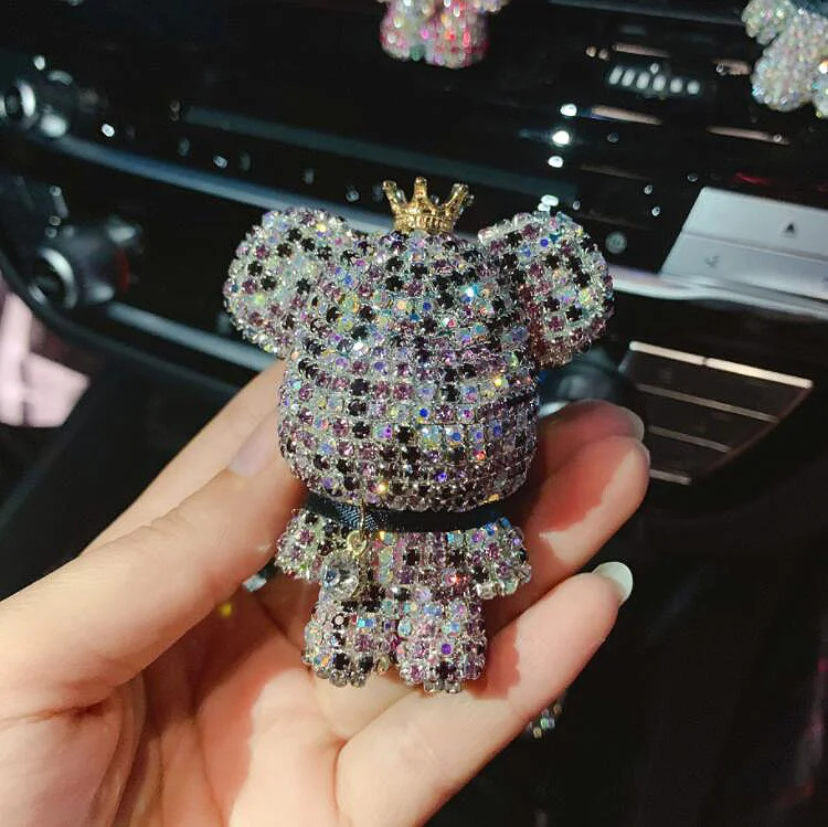 Creative-Diamond-Crystal-Diffuser-Car-Decor-Cartoon-Gloomy-Bear-Car-Perfume-Fragrance-Clip-Auto-Vent-Air-Freshener-19