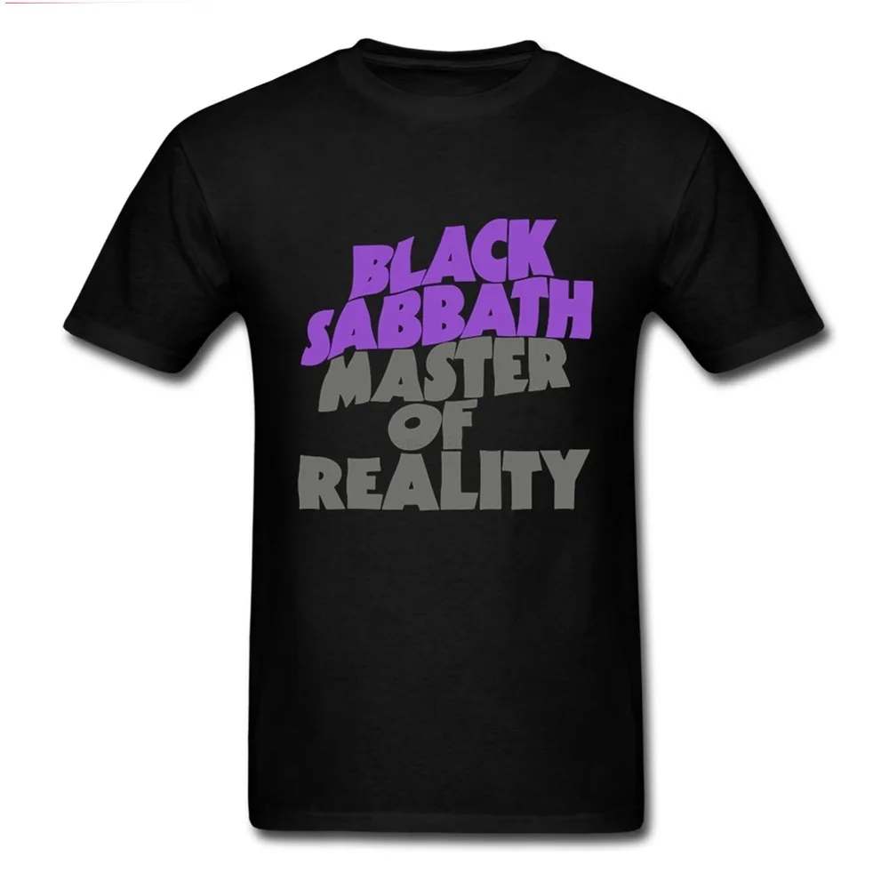 Оригинальные черные Sabbath Master Of Reality Metal Band Tour Tees Merch Мужские Цифровые Father's Day милые мужские рубашки 5xl