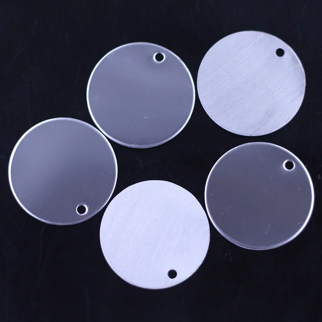 Mil-Tec Dog-Tags Medagliette Per Cani In Acciaio Inox Opaco Con - Foto 4