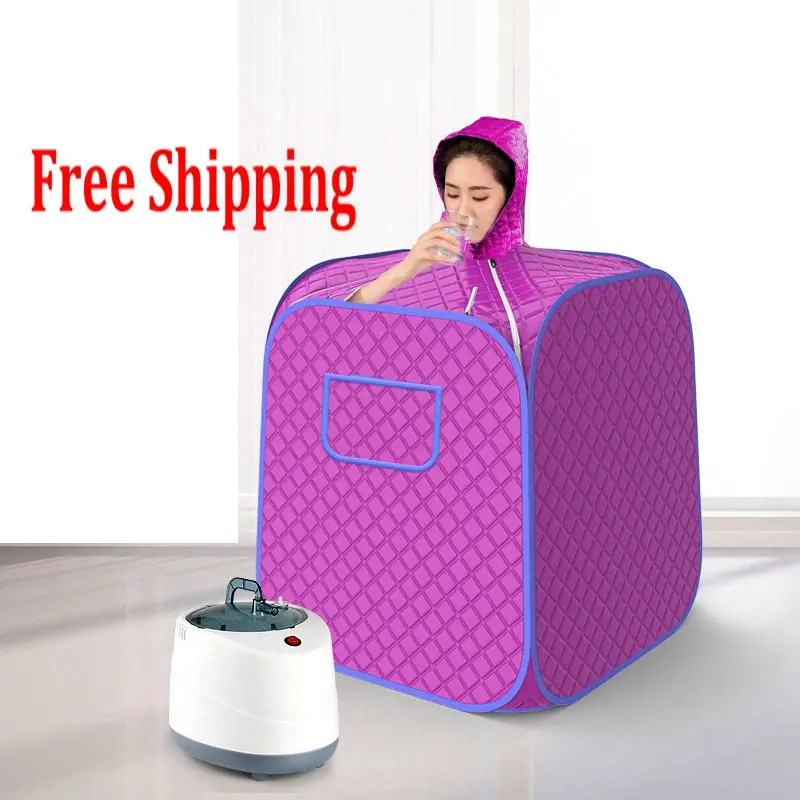 Steam Sauna Portable Spa Room Home Beneficial Full Body Slimming