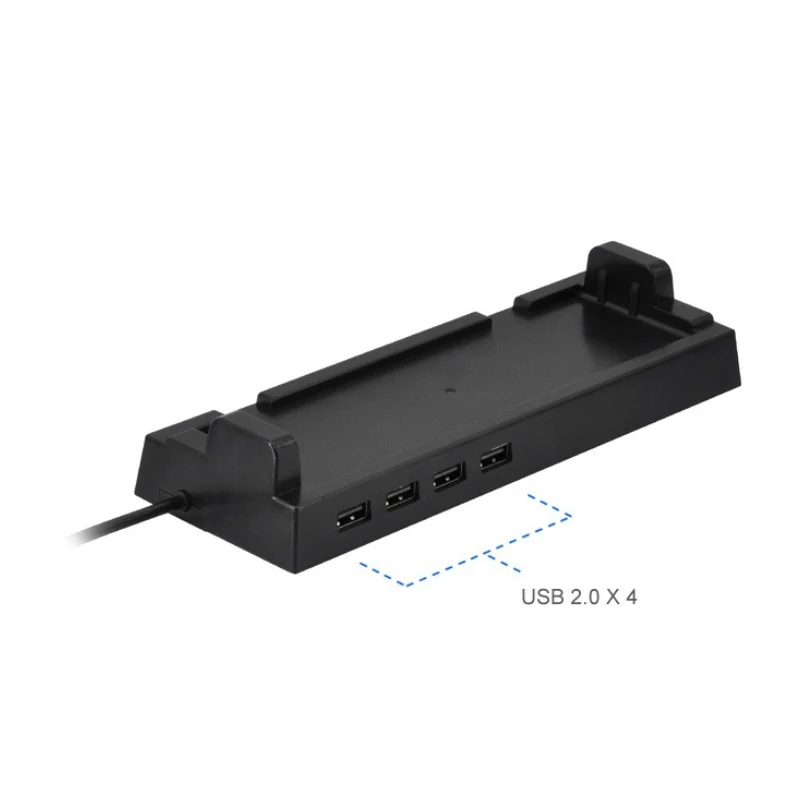 Для переключателя NAND 4 порта usb-концентратор внешний сплиттер Расширительная подставка с адаптером для NS NAND переключатель дока док-контроллер держатель