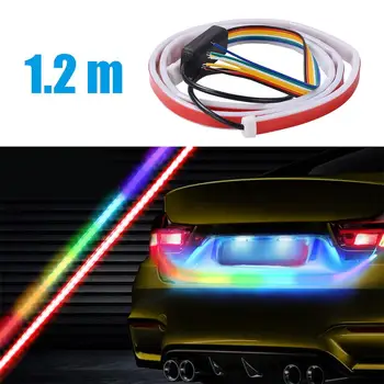 

Car Led Strip Trunk Tail Brake Turn Signal Lights Automobile Decoration Tailgate Accessories Led Strip Light