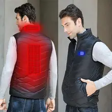 Electric Heated Vest Jacket For Motorcycle Intelligent Infrared Heating Vest USB Charging Keep Warm Thermal Large Size Coat Electric Heated Vest Jacket For Motorcycle Intelligent Infrared Heating Vest USB Charging Keep Warm Thermal Large Size Coat