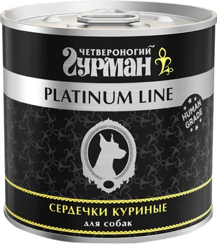 

Quadrupeds quadrupeds GOURMET GOURMET PLATINUM LINE for adult dogs with chicken in jelly hearts