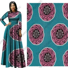 Хлопок ткани африканская Датская восковая Высококачественная принты Анкара Гана голландская настоящая одежда для вечерние Одежда 6 ярдов