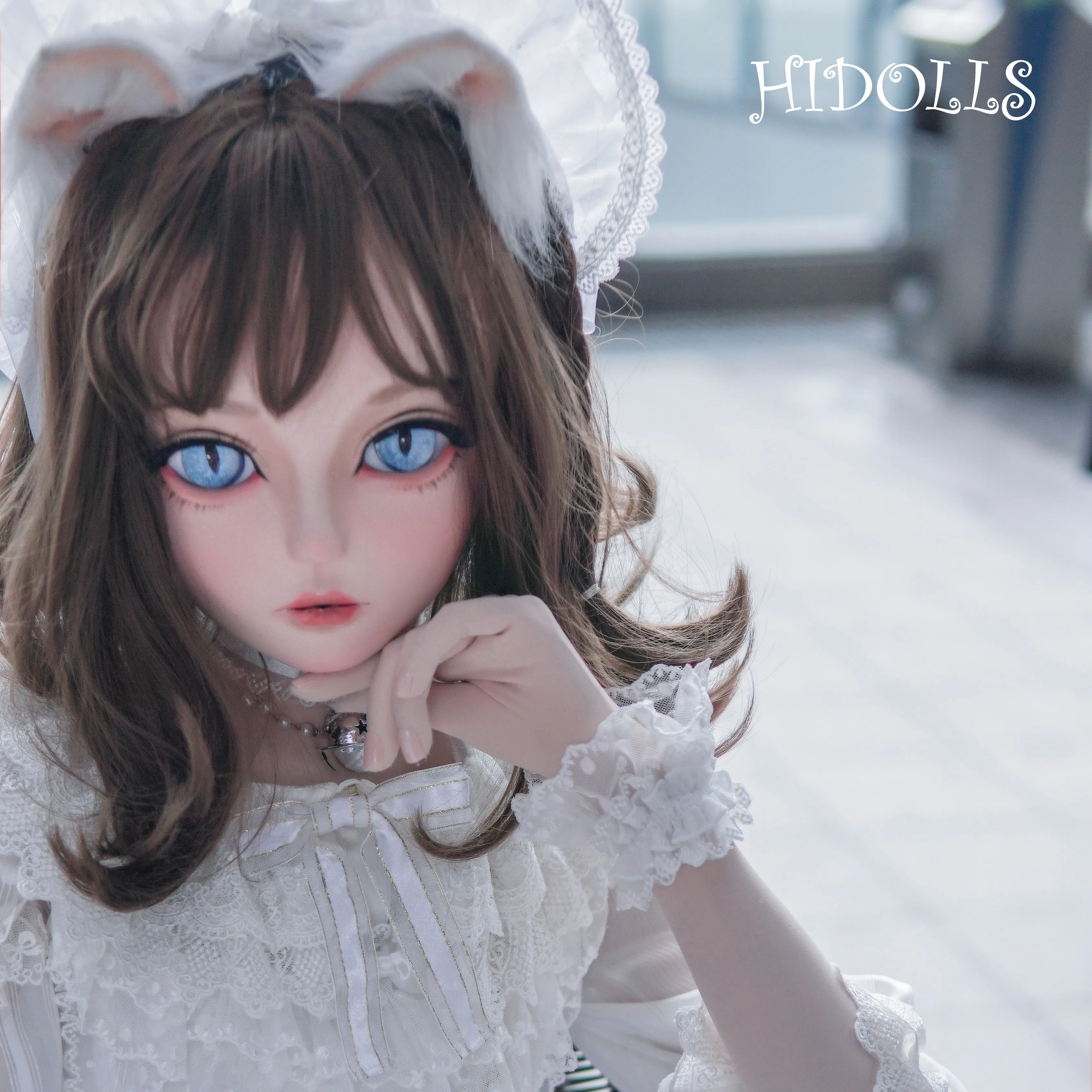 (HIDOLLS 31) Пользовательские Женские каучуковые полуголовы Косплей Аниме ролевые