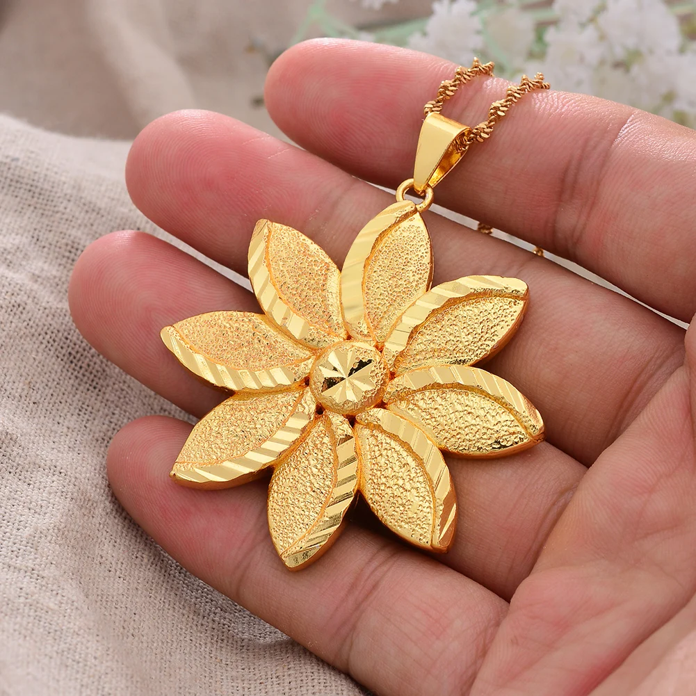 Beautiful Dubai Gold Pendant Designs Gold Plated Pendant, PMJ