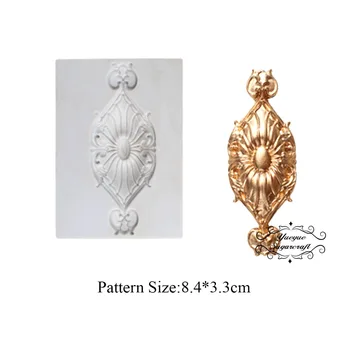 

Yueyue Sugarcraft Flower silicone lace mold cake decorating tools confeitaria moldes silicone fondant cake mold baking