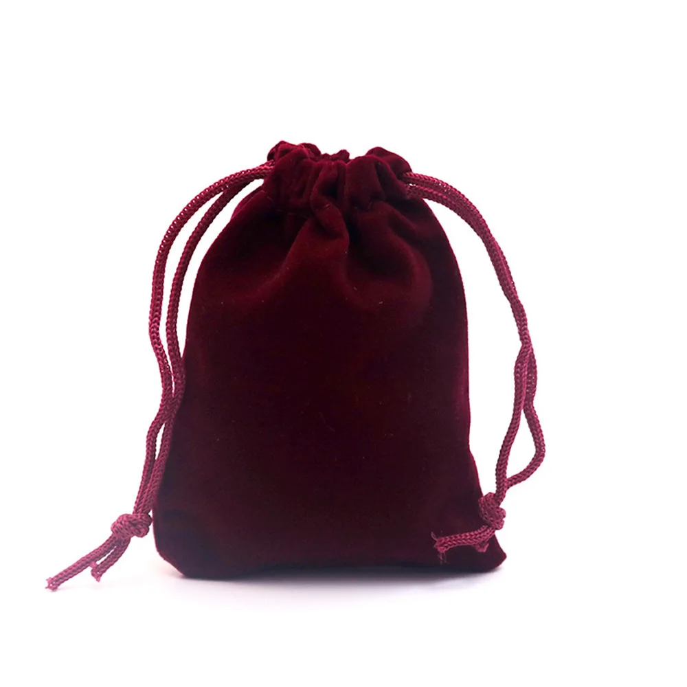 ##BUY 1Pc Small Velvet Bag 5x7 7x9 9x12cm Candy Nuts Jewelry Packaging Bags Party Wedding Decoration Velvet Pouch Gift Bags
