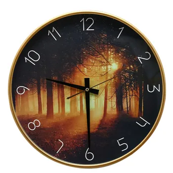

Ins Nordic Light Luxury Clock Wall Hanging Wall Clock Personalized Living Room Clock Simple Home Wall Decorative Wall Clock