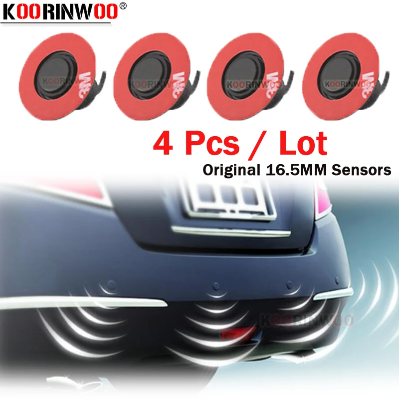 Новейшие оригинальные плоские радары Koorinwoo Parkmaster 16 5 мм 4 шт./лот датчики парковки