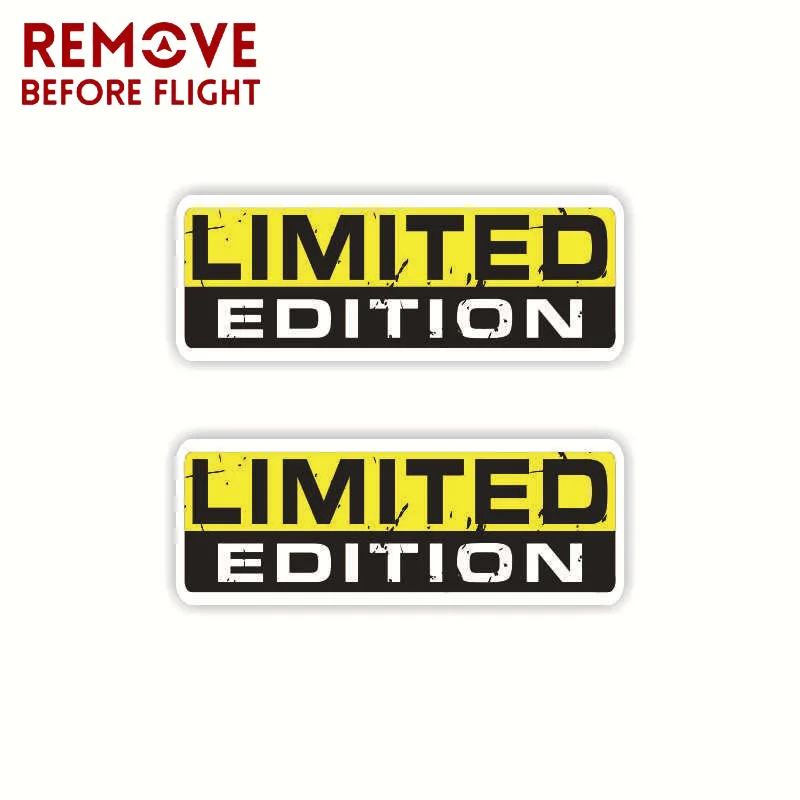 

1 Pair LIMITED EDITION Car Sticker Funny PVC Decal Funny Personality Vinyl Decal Cars Styling Creative Auto Products