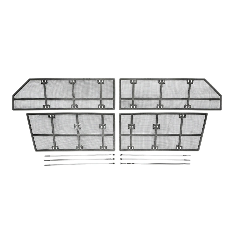 Car Insect Screen Mesh Front Grille Net Cover Trim Fit For A4LFront