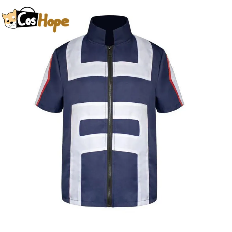Mi héroe Academia uniforme escolar de entrenamiento gimnasio deporte Traje Disfraz sudaderas chico