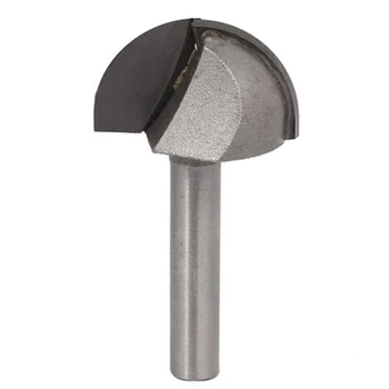 

Metal Tongue Groove Router Bit 1/4\\\\\\\" Shank Dia 1\\\\\\\" Cutting Dia Round Nose Router
