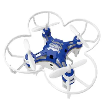 

Toy Pocket Drone with Remote Control Transmitter Mini Quadcopter RC Helicopter Blue