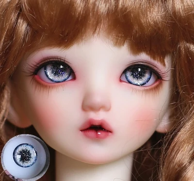 BJD кукольный глаз 12mm14mm16mm18mm глаза для кукол BJD куклы игрушки sd глазное яблоко - Цвет: 5