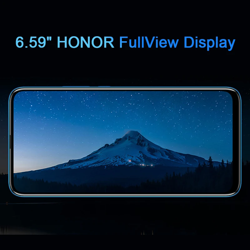 Глобальная версия смартфона Honor 9X 9X6 ГБ 128 Kirin 710F Восьмиядерный 48 МП с тройной