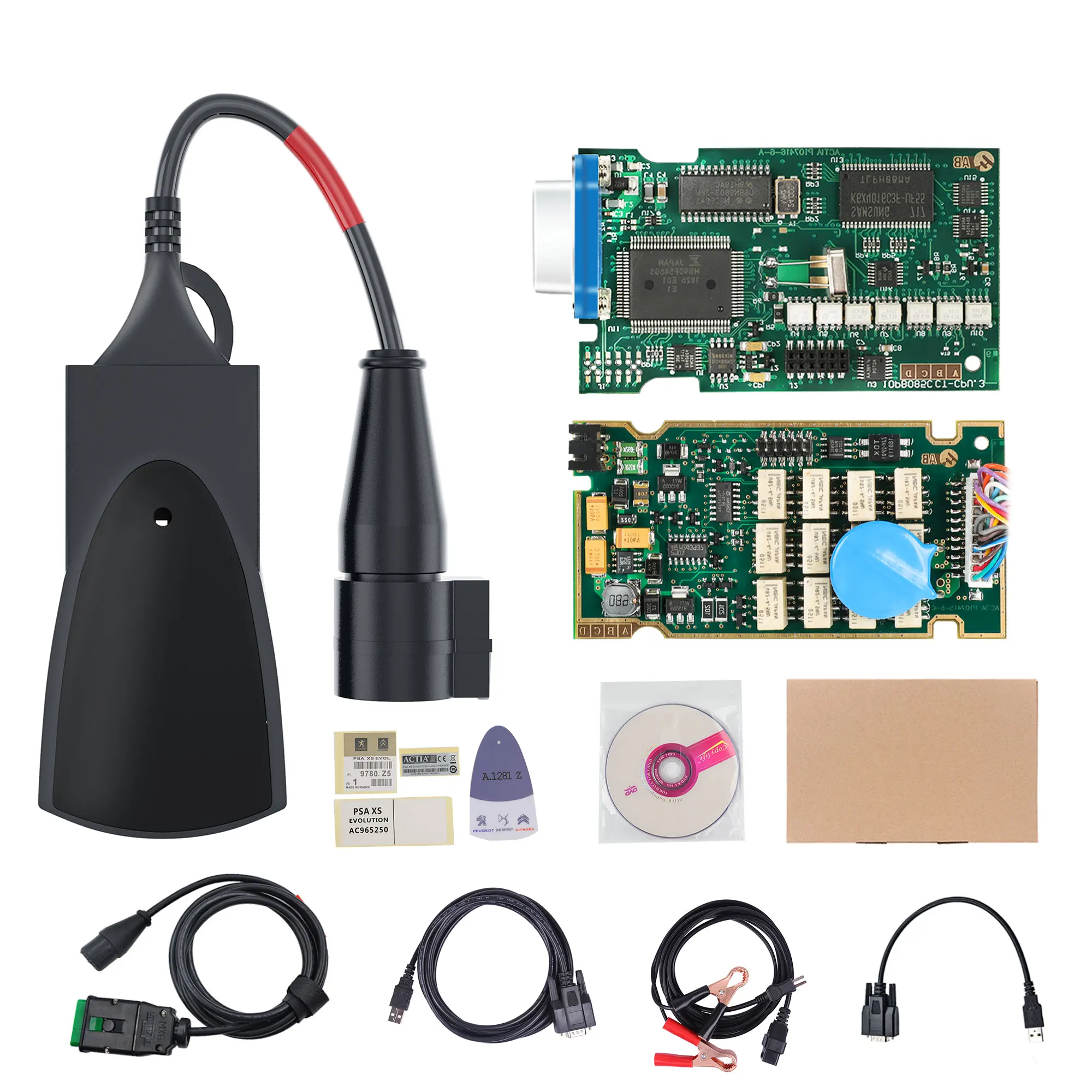 Сканер obd2 Lexia 3 PP2000 диагностический прибор с полным чипом Diagbox V7.83 и прошивкой 921815C