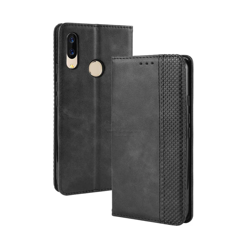 Для UMI umidigi power Case Book Wallet винтажный тонкий магнитная кожа флип-чехол Подставка для карт мягкий чехол роскошные сумки для мобильных телефонов