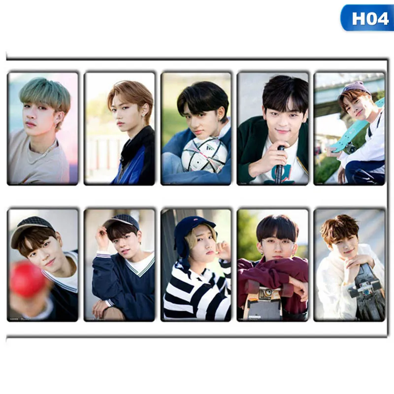 10 шт./компл. KPOP бродячие Детские ломо карты фотокарточки наклейки постеры
