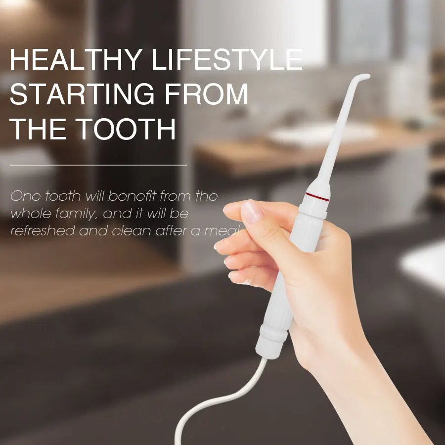 

h2ofloss Portable Faucet Oral Irrigator Flosser Irrigador Dental Water Jet Toothbrush Oral Irrigation Teeth Cleaning