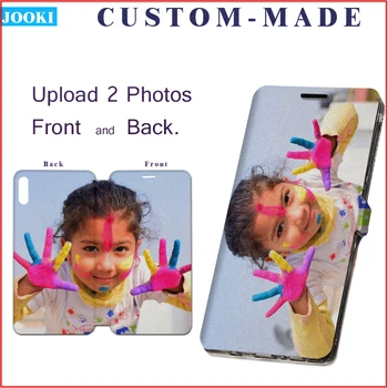 

JOOKI Customize Your Photo Wallet for VIVO NEX 3 for VIVO NEX 3 5G Personalized Photo PU Leather Cover for VIVO NEX 3 NEX 3 5G