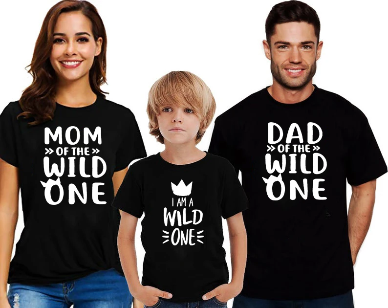Mommy Daddy Shirts I Am Wild One Shirt 