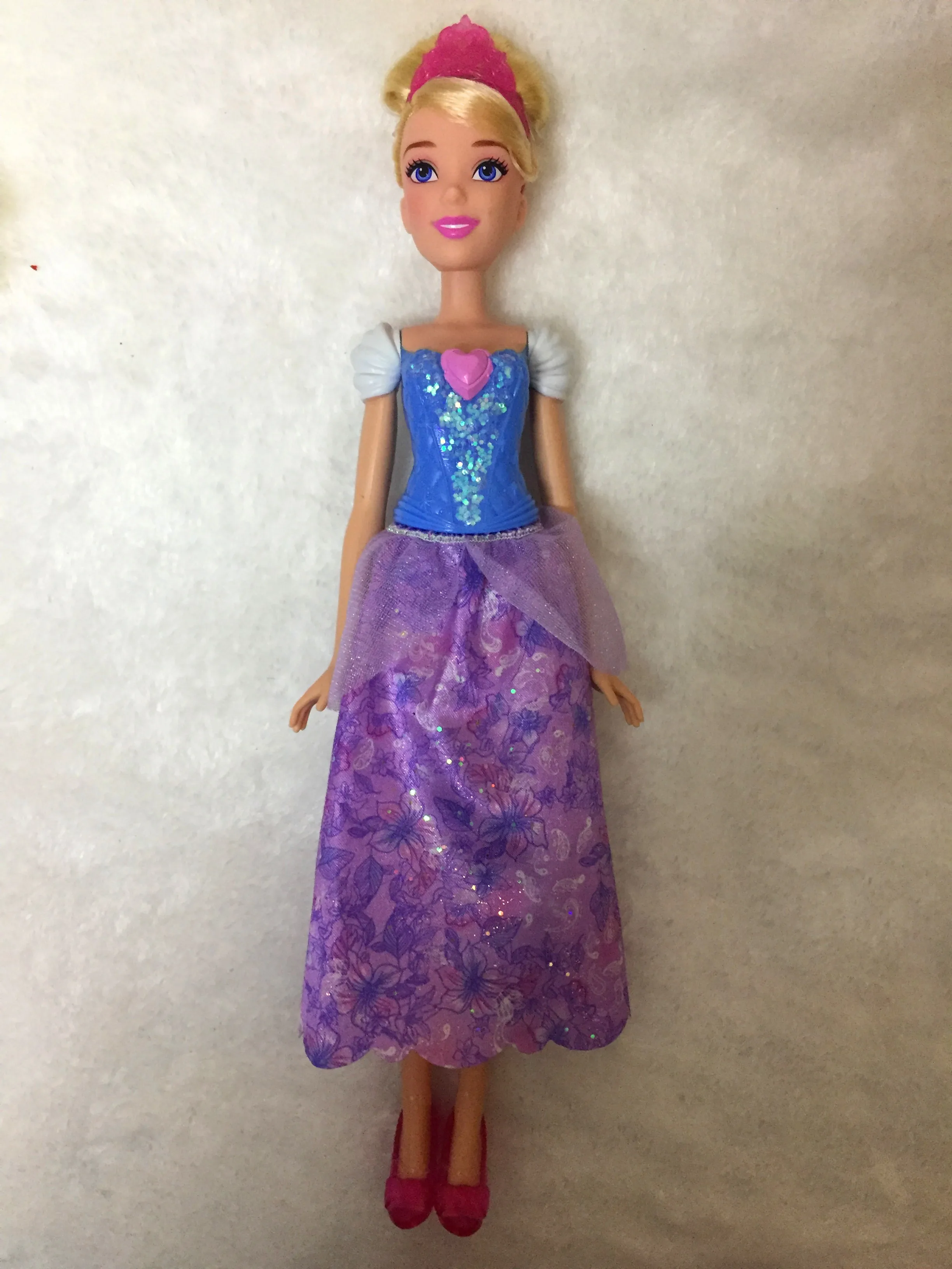 Куклы-Рапунцель Принцесса Жасмин кукла Белоснежка Ариэль Белль Рапунцель Игрушки для девочек игрушки bjd куклы для детей - Цвет: Cinderella