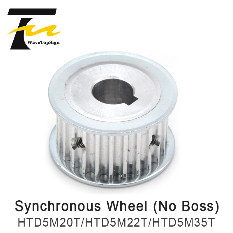 Servo Motor Pully Htd5m Synchronous Pulley 5m 20 Teeth 22 Teeth Holes