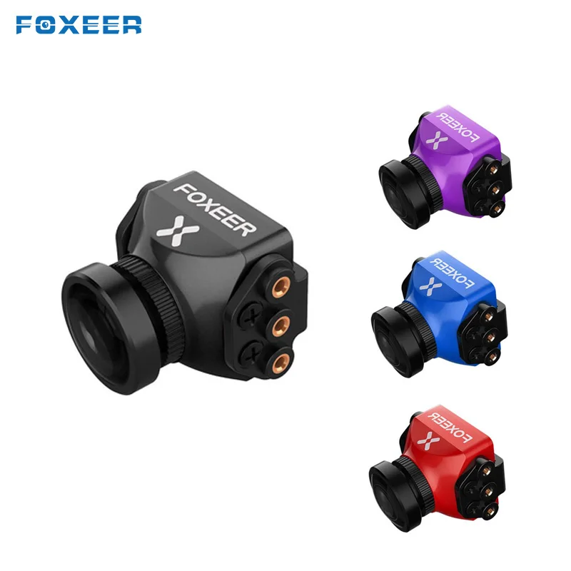 Foxeer Standard/Mini Predator 4 Super WDR 4ms Latency 1000TVL OSD 4:3 16:9 NTSC PAL FPV мини камера для радиоуправляемых
