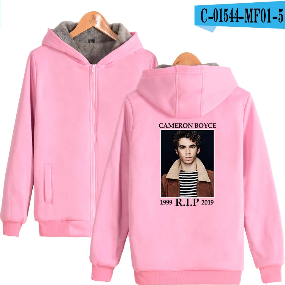 Cameron boyce горячая распродажа Повседневная Толстовка с капюшоном на молнии harajuku популярные толстовки для мужчин и женщин уличная Толстовка - Цвет: C01544-5