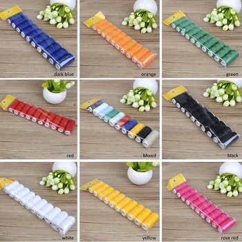 

5Pcs Multicolor Durable Handmade Sewing Accessories Polyester Embroidery Supplies Sewing Craft Tools Sewing Thread