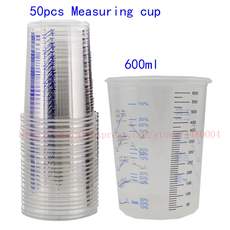 Plastic Paint Spray Gun Cup Disposable Spray Gun Cup Disposable