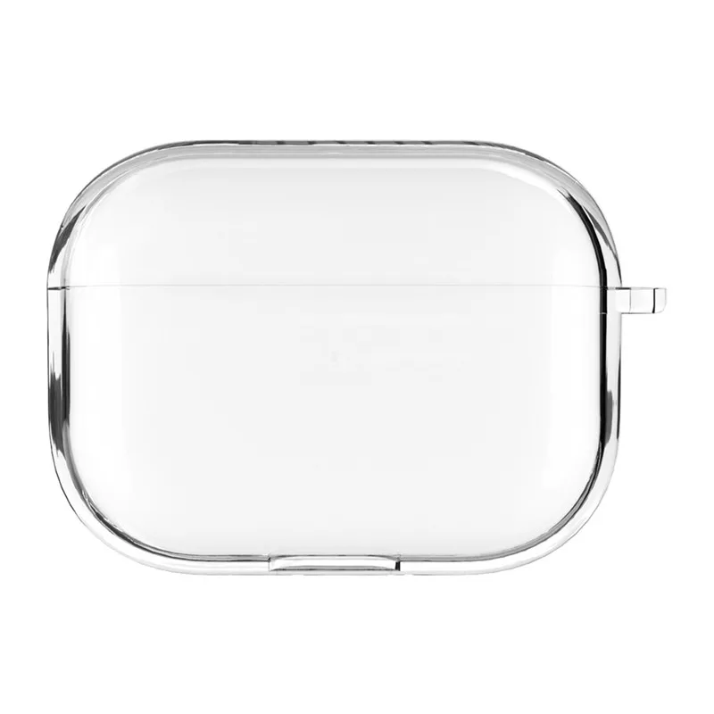Защитный чехол для AirPods Pro, противоударный чехол для AirPods 3, милый прозрачный чехол с кристаллами для Airpods Pro - Цвет: Clear