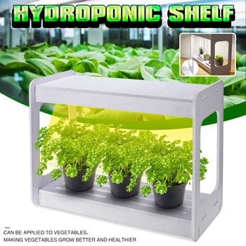 

Smart Herb Garden Kit LED Grow Light Hydroponic Growing Multifunction Desk Lamp Garden Plants Flower Hydroponics Grow Tent Box