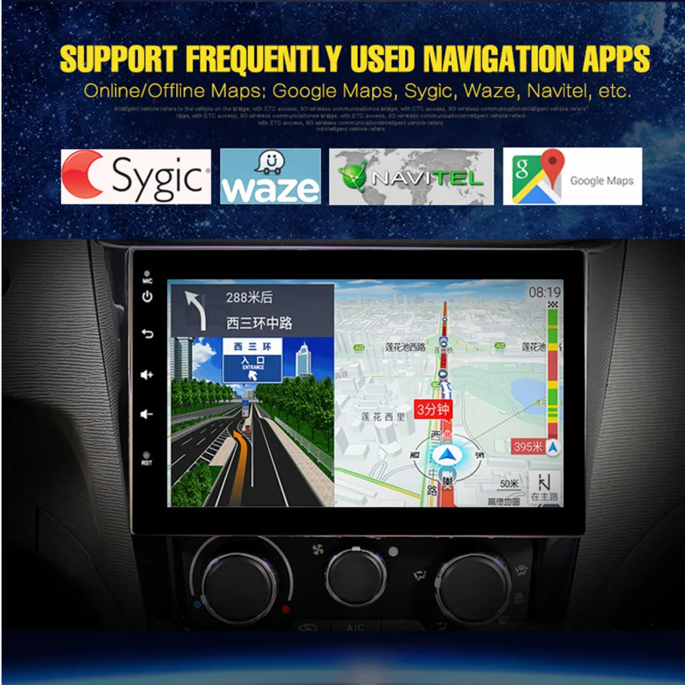 Автомобильный мультимедийный плеер для Toyota Alphard 2007 2006 2005 2004 Android 10 0 Gps BT Навигация