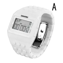 Zegarki elektroniczne красочные цифровые часы Для мужчин кварцевые часы женские спортивные часы электронные женские montre Saat для мужчин