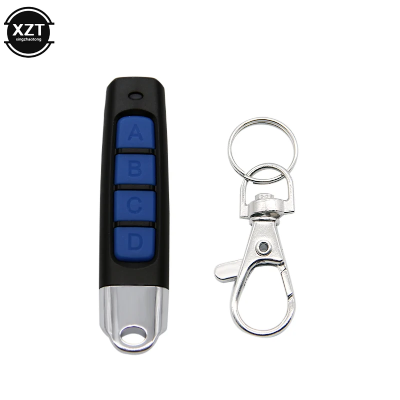 black and blue Новые гаражные ворота пульт дистанционного управления 433 МГц 4 клавиши Авто пара копия удаленный для гаражной двери открывалка пульт дистанционного управления Дубликатор - Цвет: black and blue