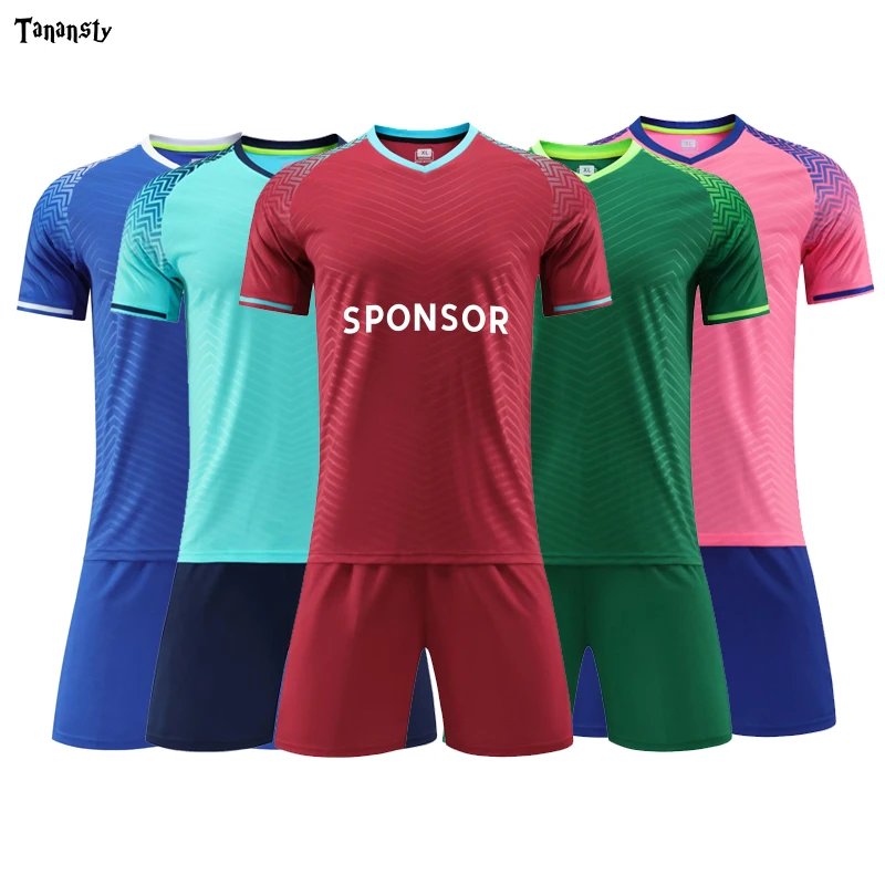 High Quality Men Soccer Shorts And Jerseys Boys Survetement Custom