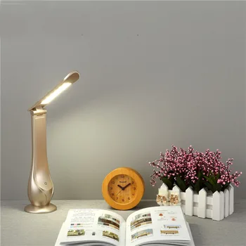 

Ganeed 4W Foldable LED Desk Lamp ABS Material Table Light Portable Touch-Sensitive Control Dimmable Desk Book Reading Light