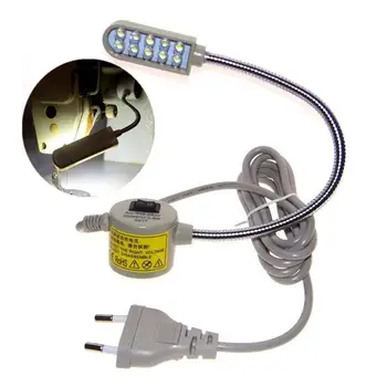 

LED Bulbs Sewing Light Gooseneck Lamp Magnetic Mounting Beige White Tools