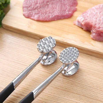 

Profession Meat Hammer Portable Loose Meat Hammer With Handle Meat Tenderizer Needle Kitchen Meat Tools